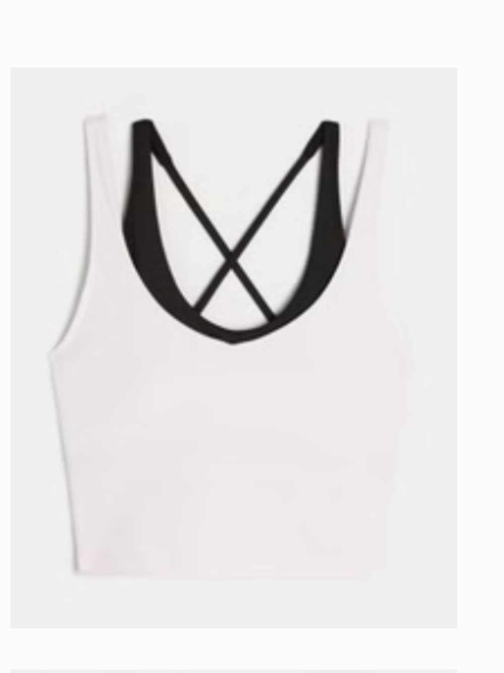 Hollister Gilly Hicks Active Boost Layered
Plunge Tank